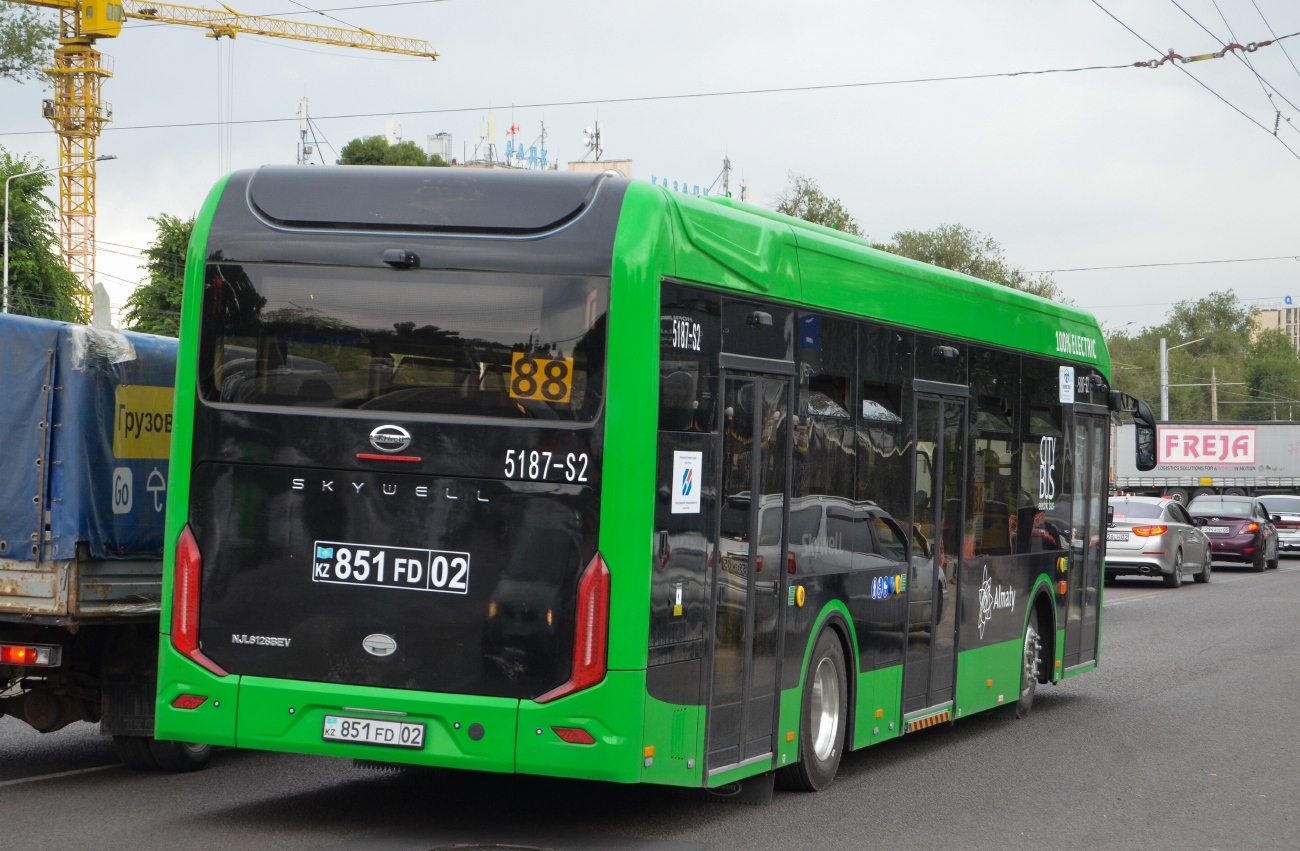 Алматы, Skywell NJL6128BEV (СемАЗ) № 5187-S2