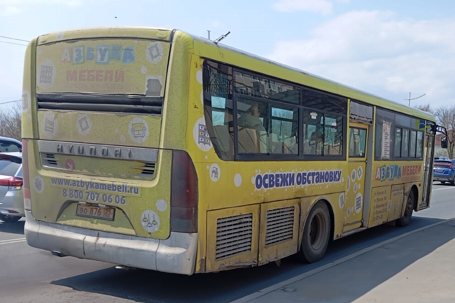 Приморский край, Hyundai New Super AeroCity 1F/L № ВО 876 25