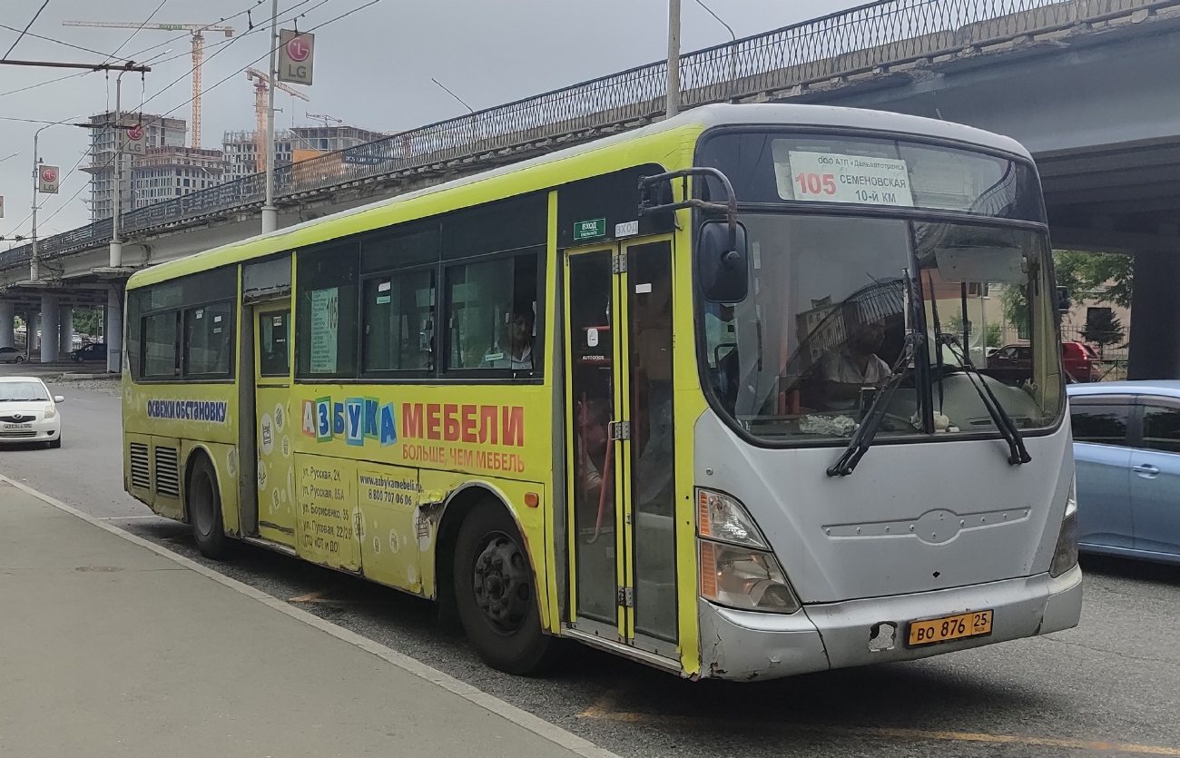 Приморский край, Hyundai New Super AeroCity 1F/L № ВО 876 25
