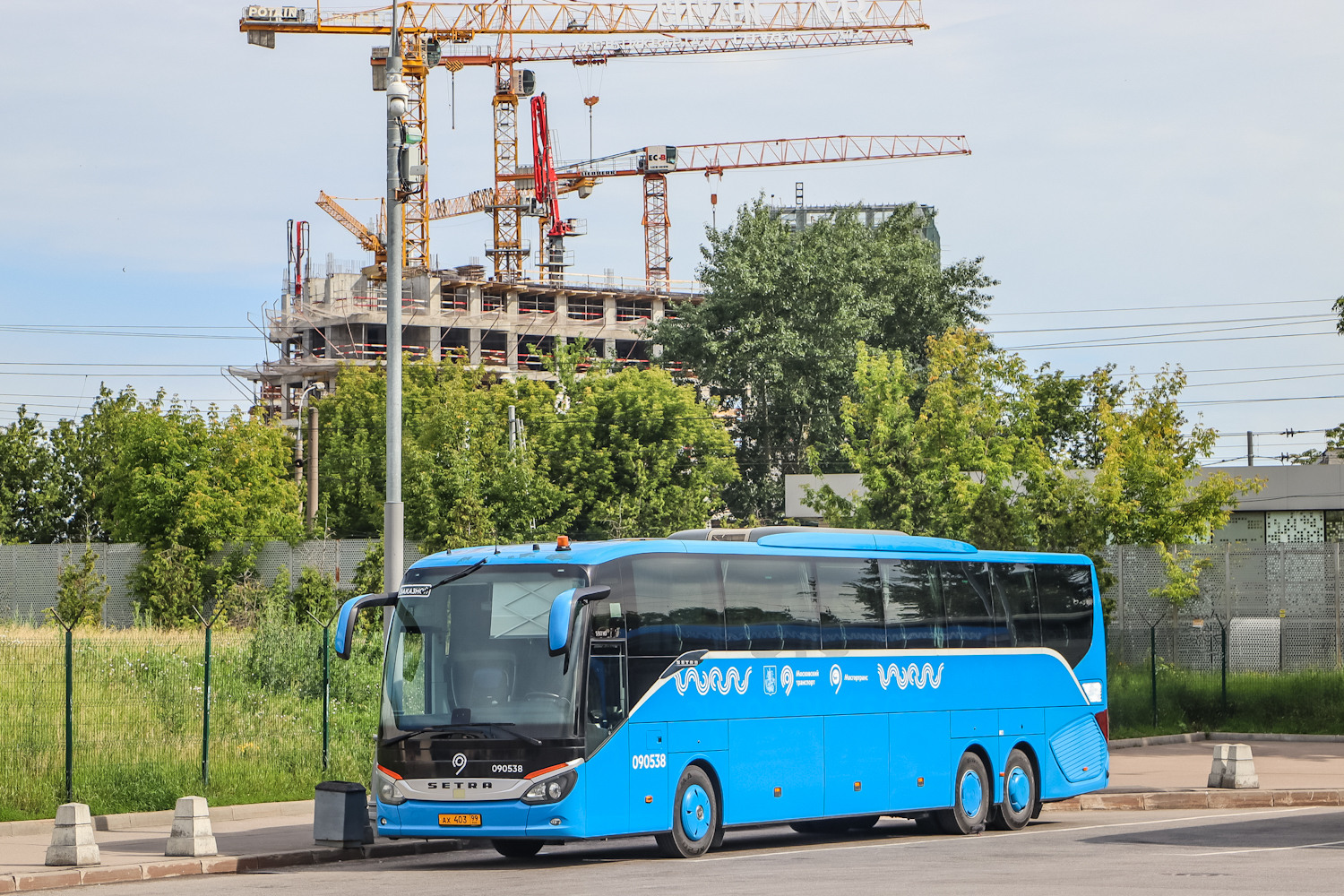 Москва, Setra S517HD (Russland) № 090538