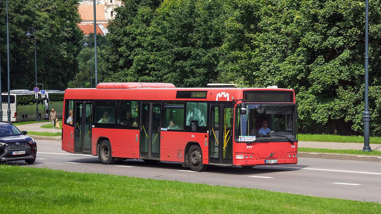 Литва, Volvo 7700 № 756