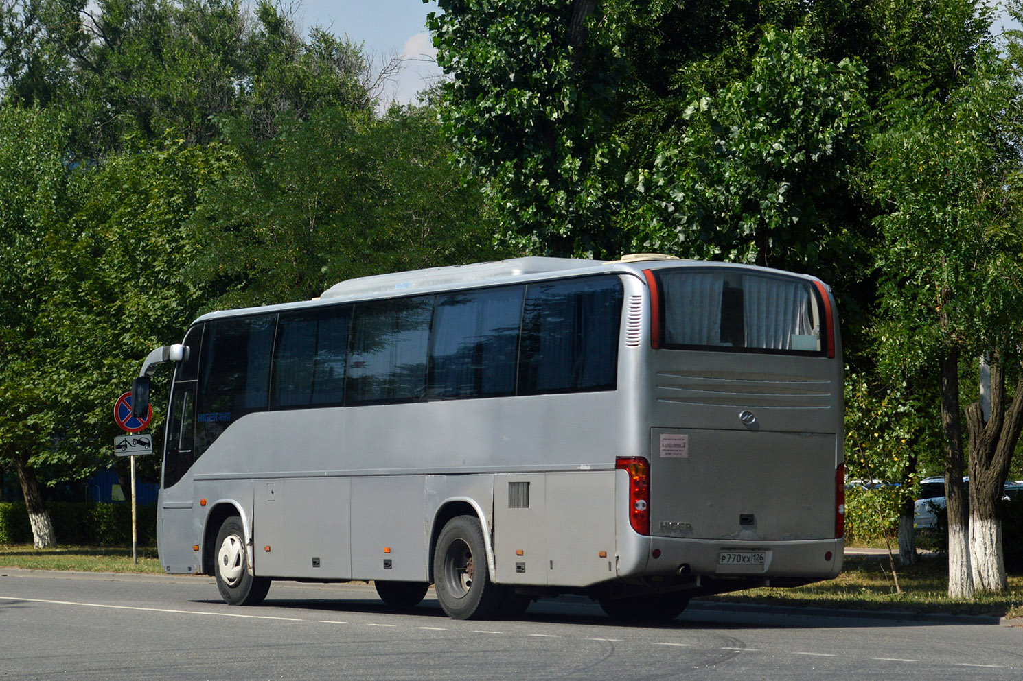 Ставропольский край, Higer KLQ6109Q № Р 770 ХХ 126 Ставропольский край, Higer KLQ6109Q № Р 770 ХХ 126