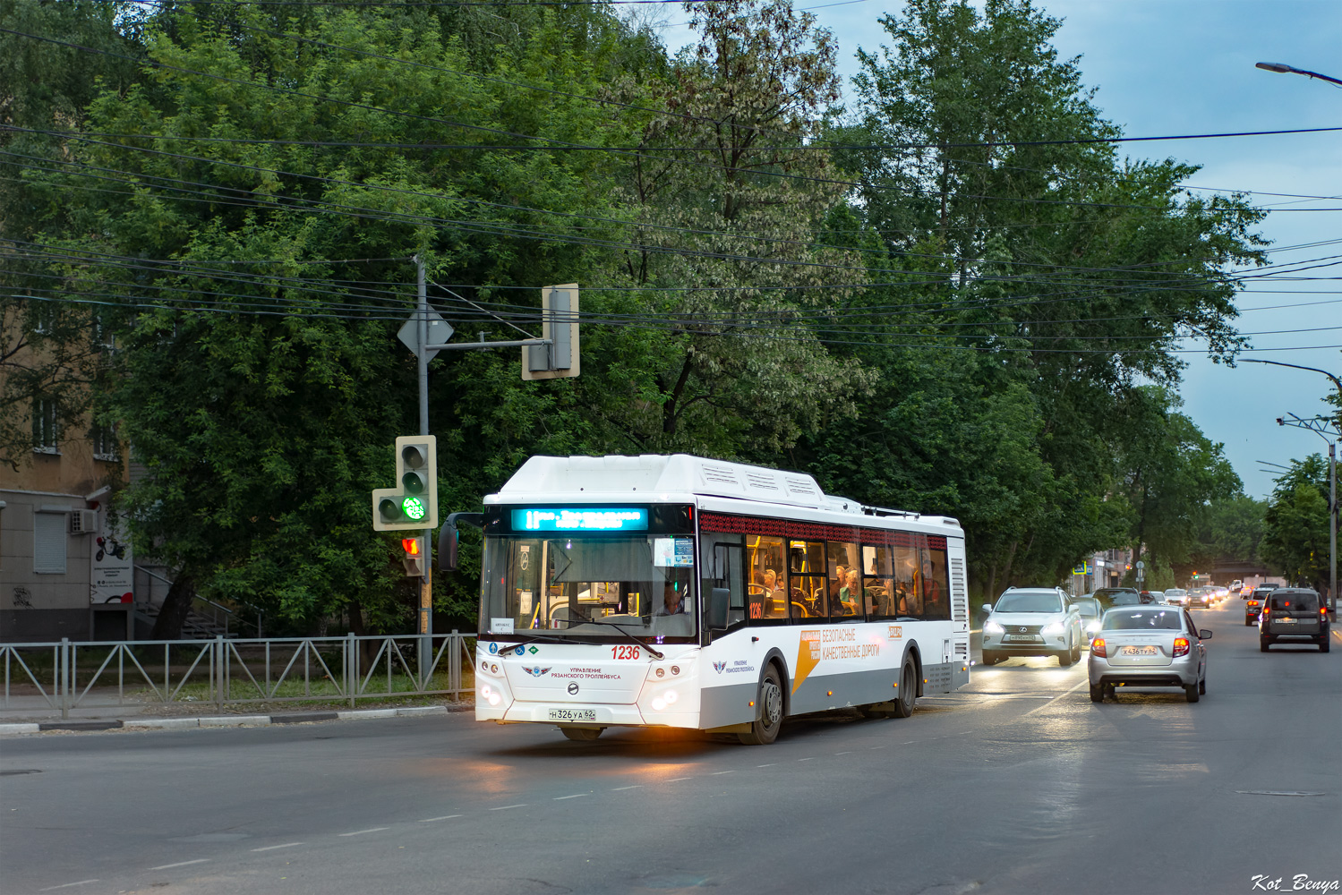 Рязанская область, ЛиАЗ-5292.67 (CNG) № 1236