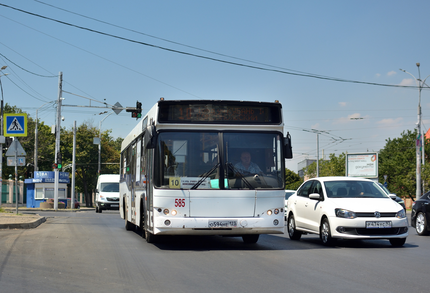 Краснодарский край, МАЗ-103.586 № 585