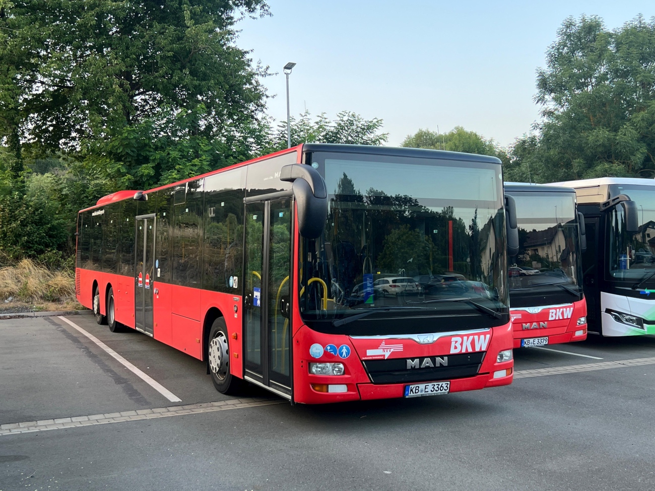 Гессен, MAN A26 Lion's City L NL363-15 № KB-E 3363