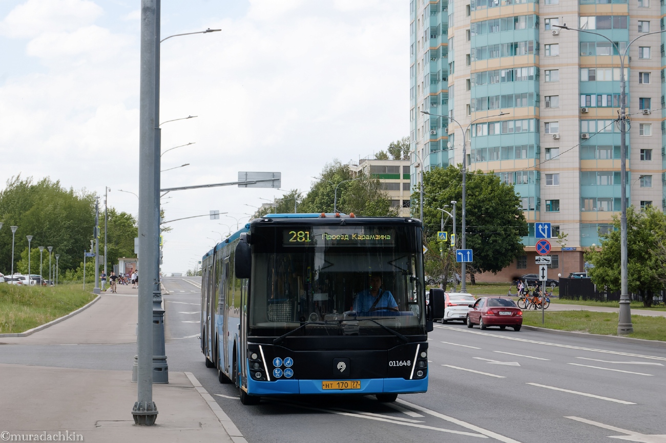 Moskwa, LiAZ-6213.65 Nr 011648