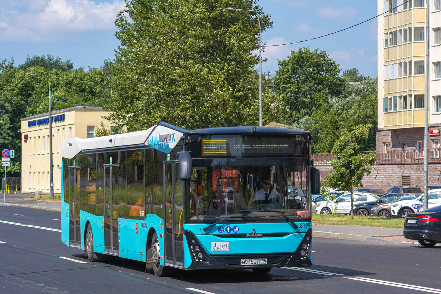 Санкт-Петербург, МАЗ-303.065 № 8199