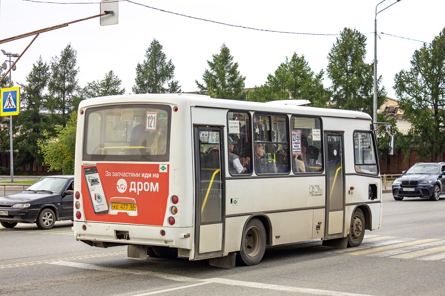 Свердловская область, ПАЗ-320302-33 "Вектор" № КЕ 477 66