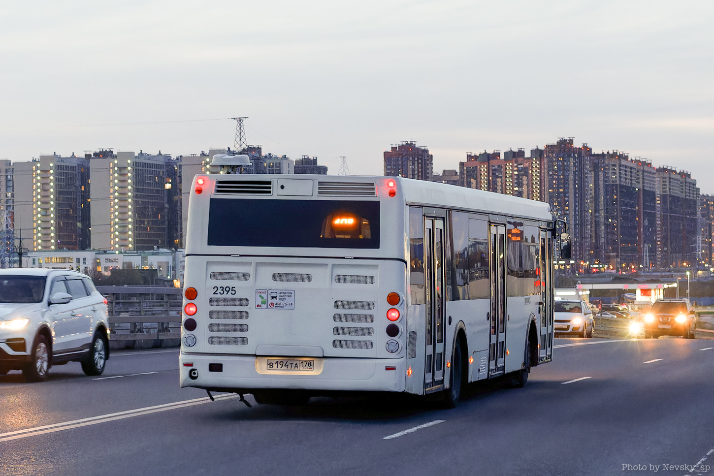 Санкт-Петербург, ЛиАЗ-5292.60 № 2395