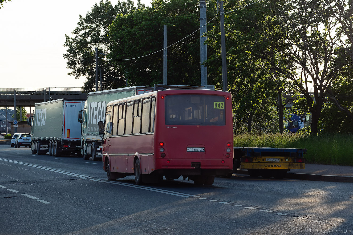 Ленинградская область, ПАЗ-320412-04 "Вектор" № А 476 НЕ 198
