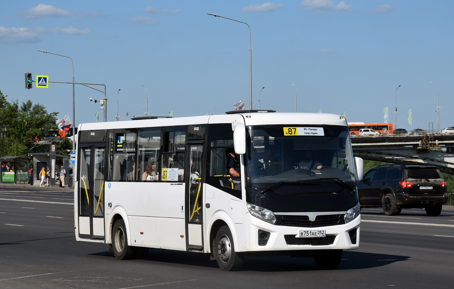 Нижегородская область, ПАЗ-320415-04 "Vector Next" № В 751 АЕ 252