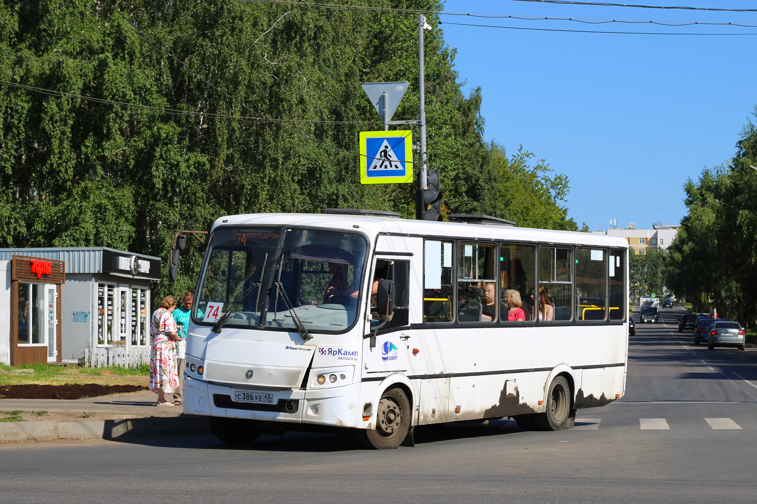 Кировская область, ПАЗ-320412-05 "Вектор" № С 386 УЕ 43