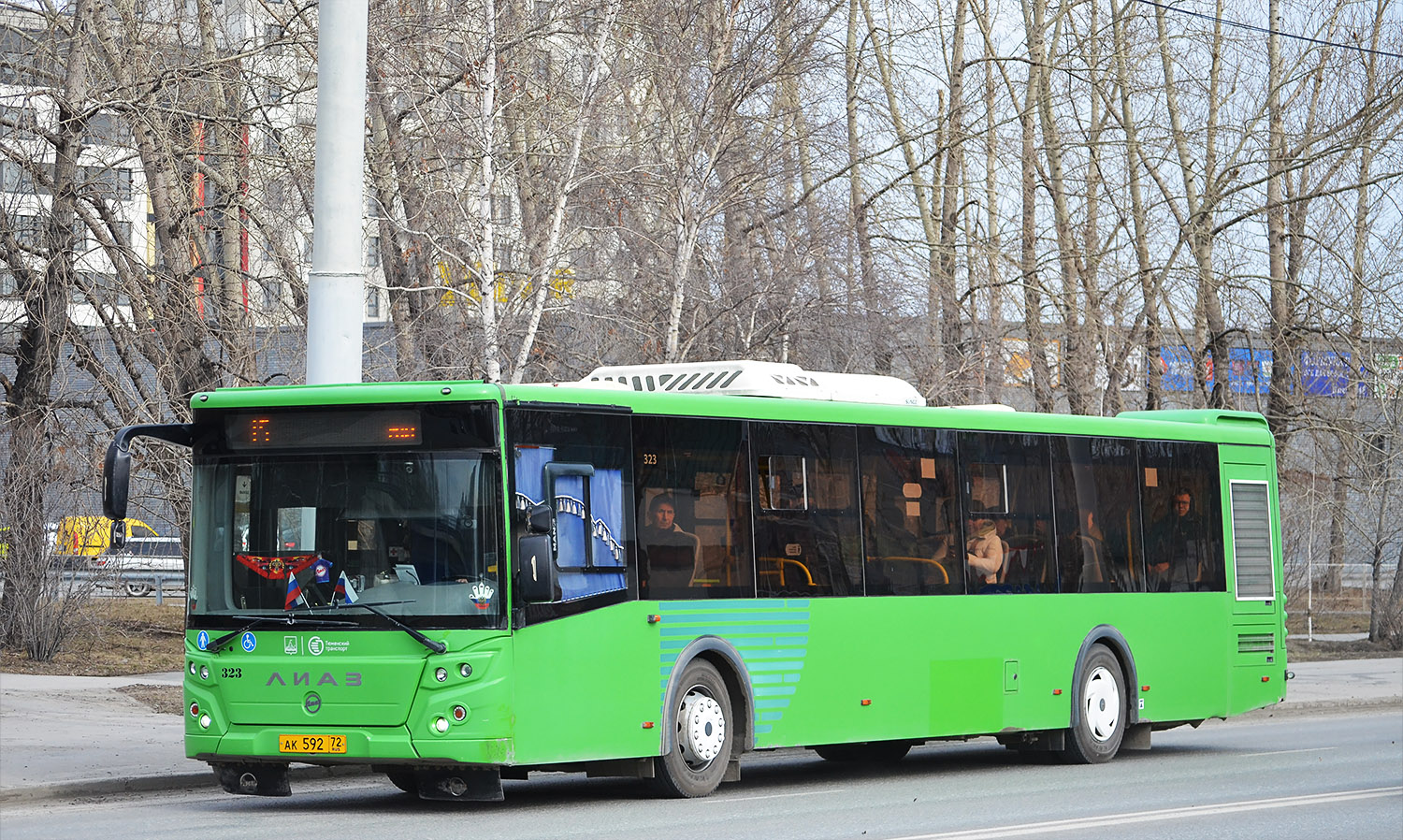 Тюменская область, ЛиАЗ-5292.65 № 323