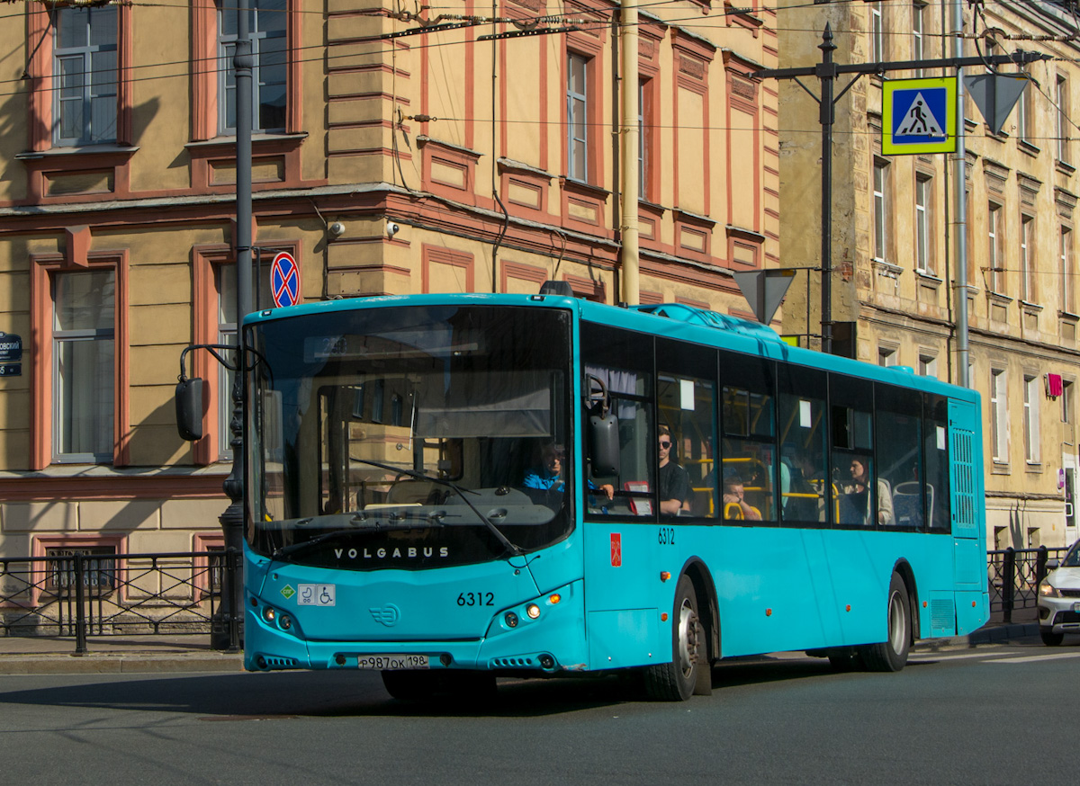 Санкт-Петербург, Volgabus-5270.G4 (LNG) № 6312