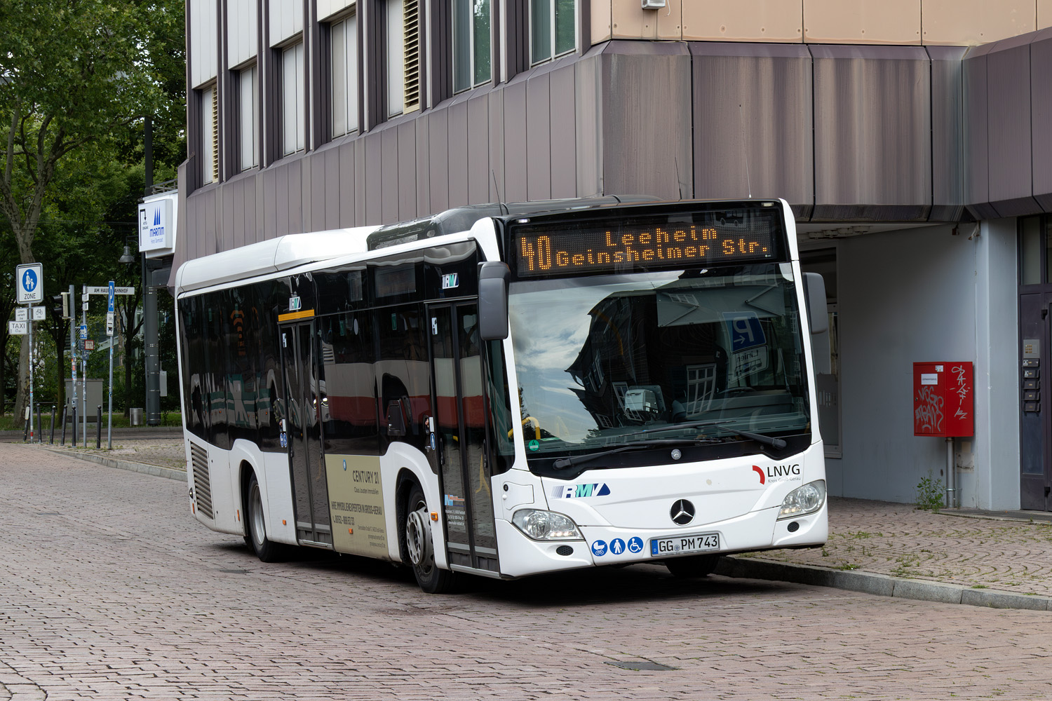 Гессен, Mercedes-Benz Citaro C2 LE № GG-PM 743