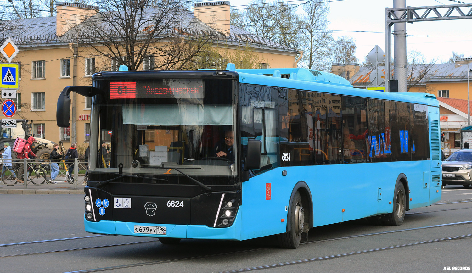 Санкт-Петербург, ЛиАЗ-5292.65 № 6824