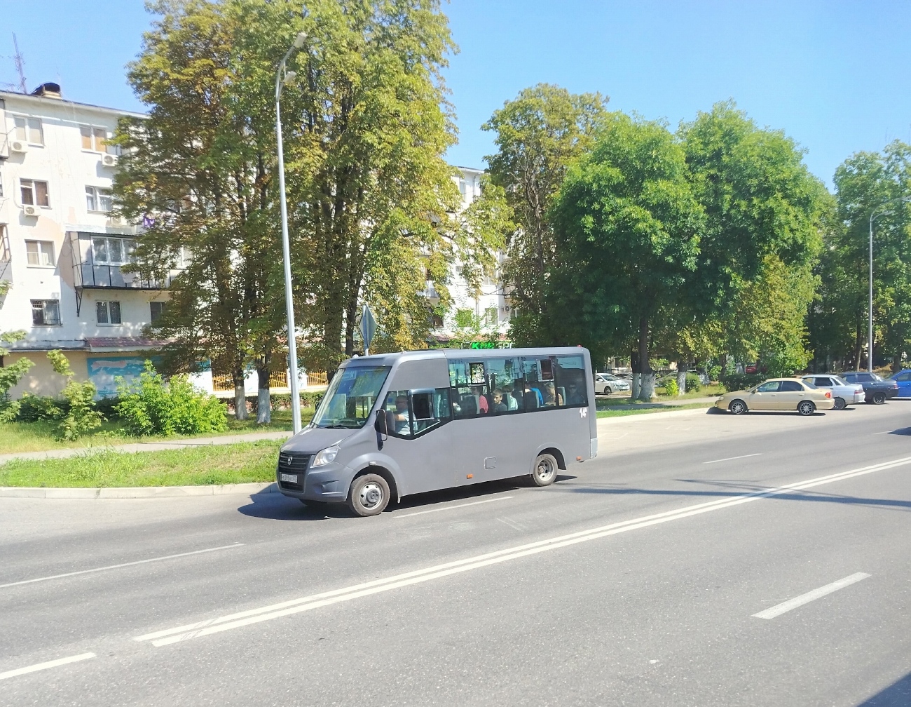 Кабардино-Балкария, ГАЗ-A64R42 Next № Р 395 КС 07