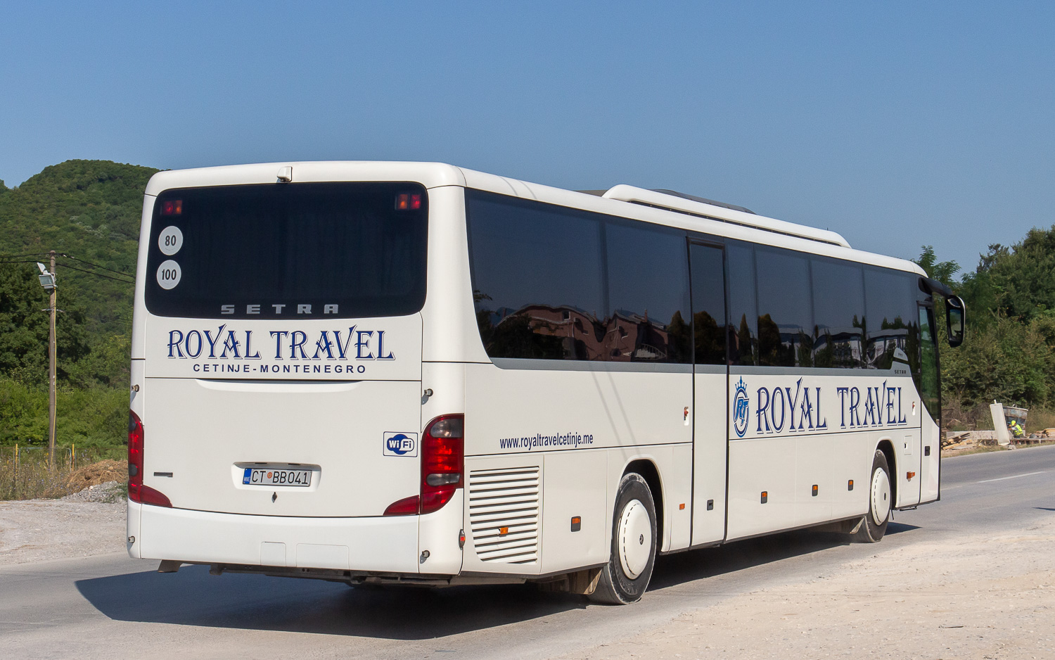 Черногория, Setra S416GT № CT BB041