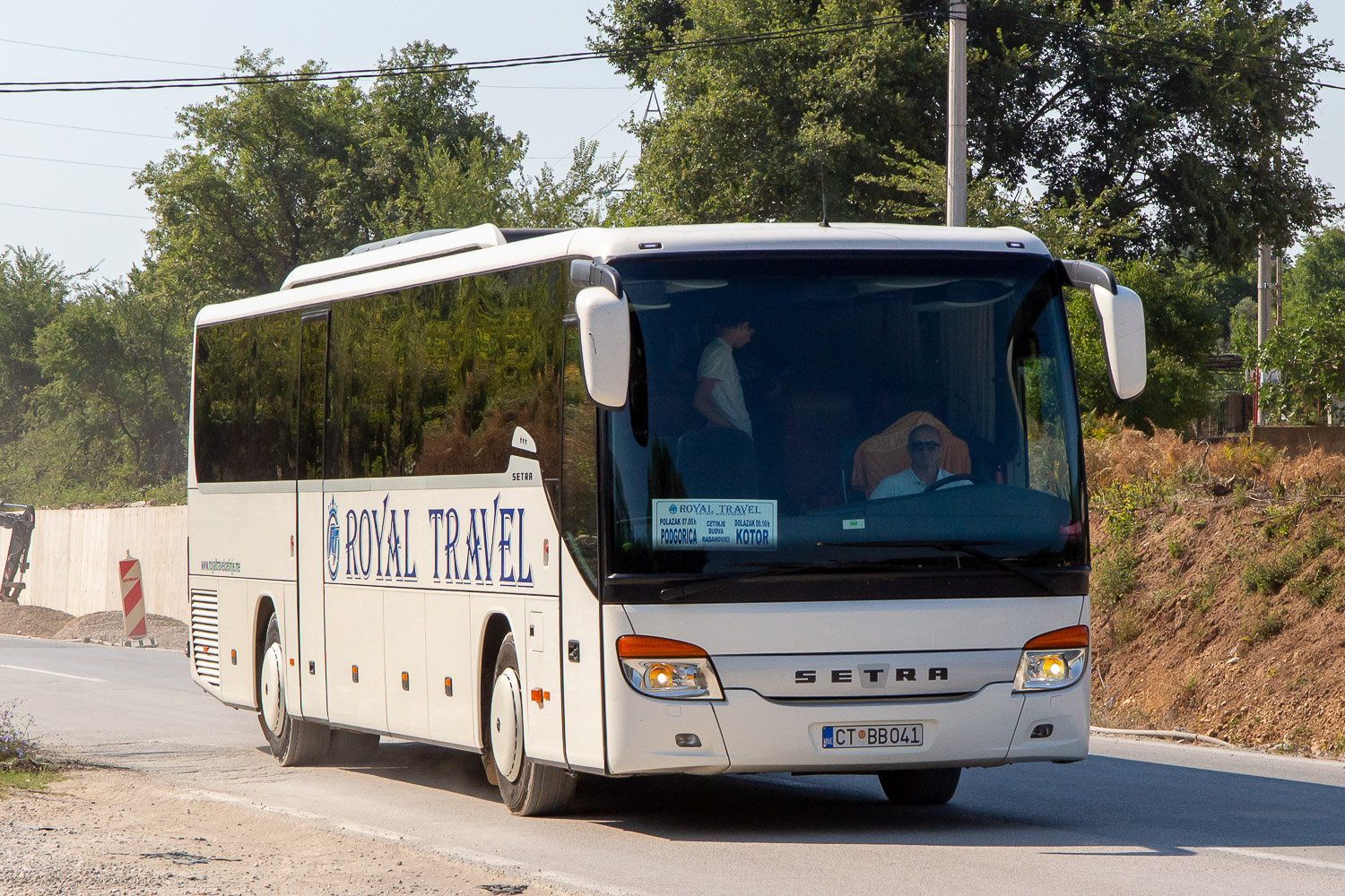 Черногория, Setra S416GT № CT BB041