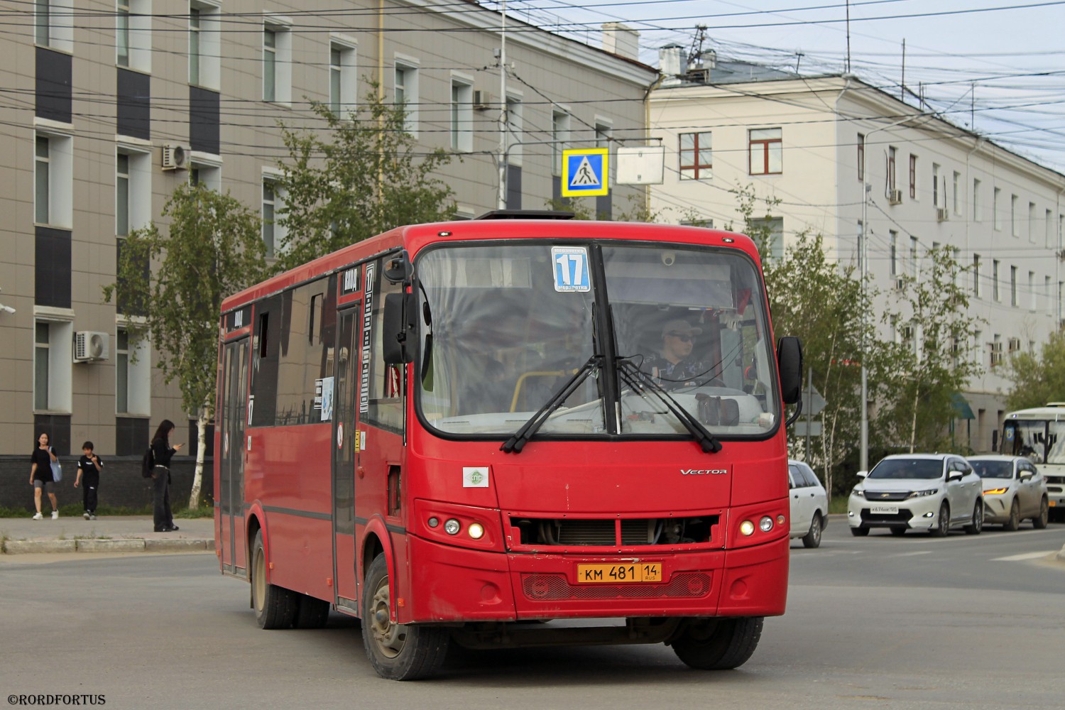 Саха (Якутия), ПАЗ-320414-14 "Вектор" № КМ 481 14 Саха (Якутия), ПАЗ-320414-14 "Вектор" № КМ 481 14