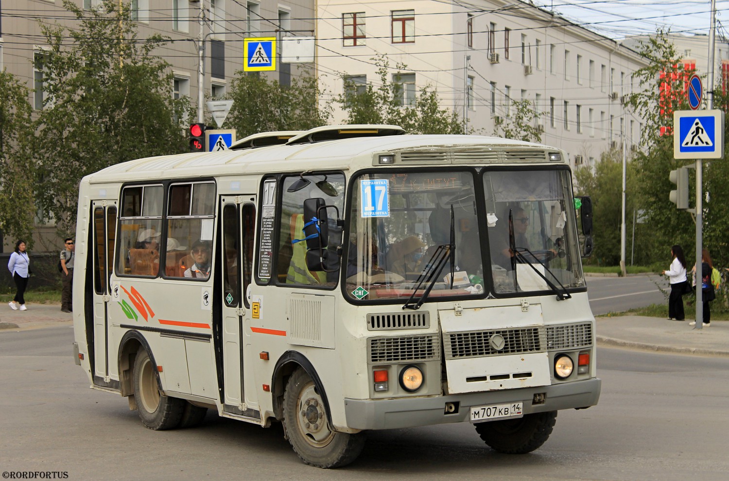 Саха (Якутия), ПАЗ-32054 № М 707 КВ 14