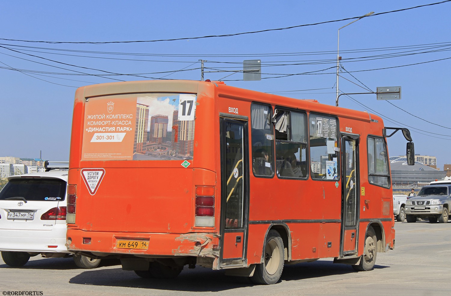Саха (Якутия), ПАЗ-320302-08 № КМ 649 14