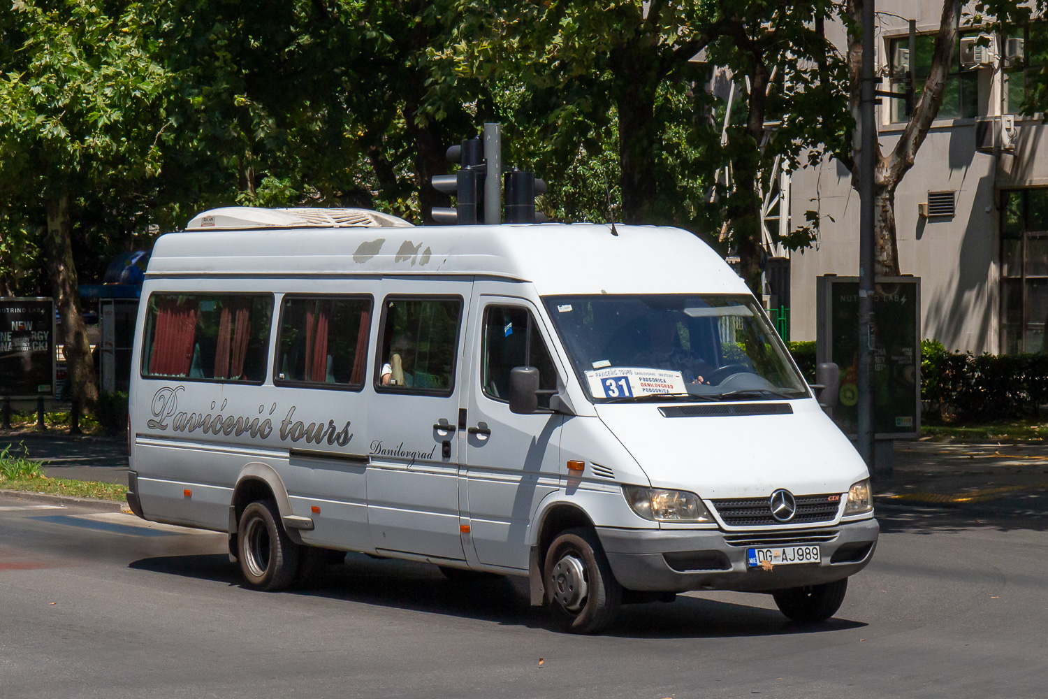 Черногория, Vehixel № DG AJ989