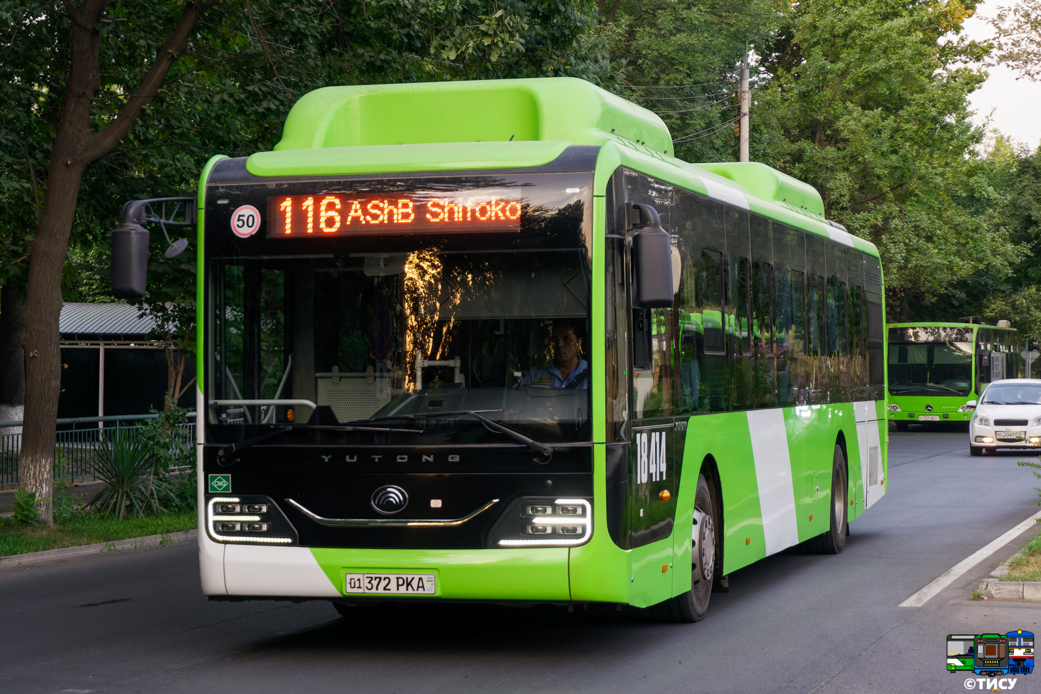 Узбекистан, Yutong ZK6126HG № 18414