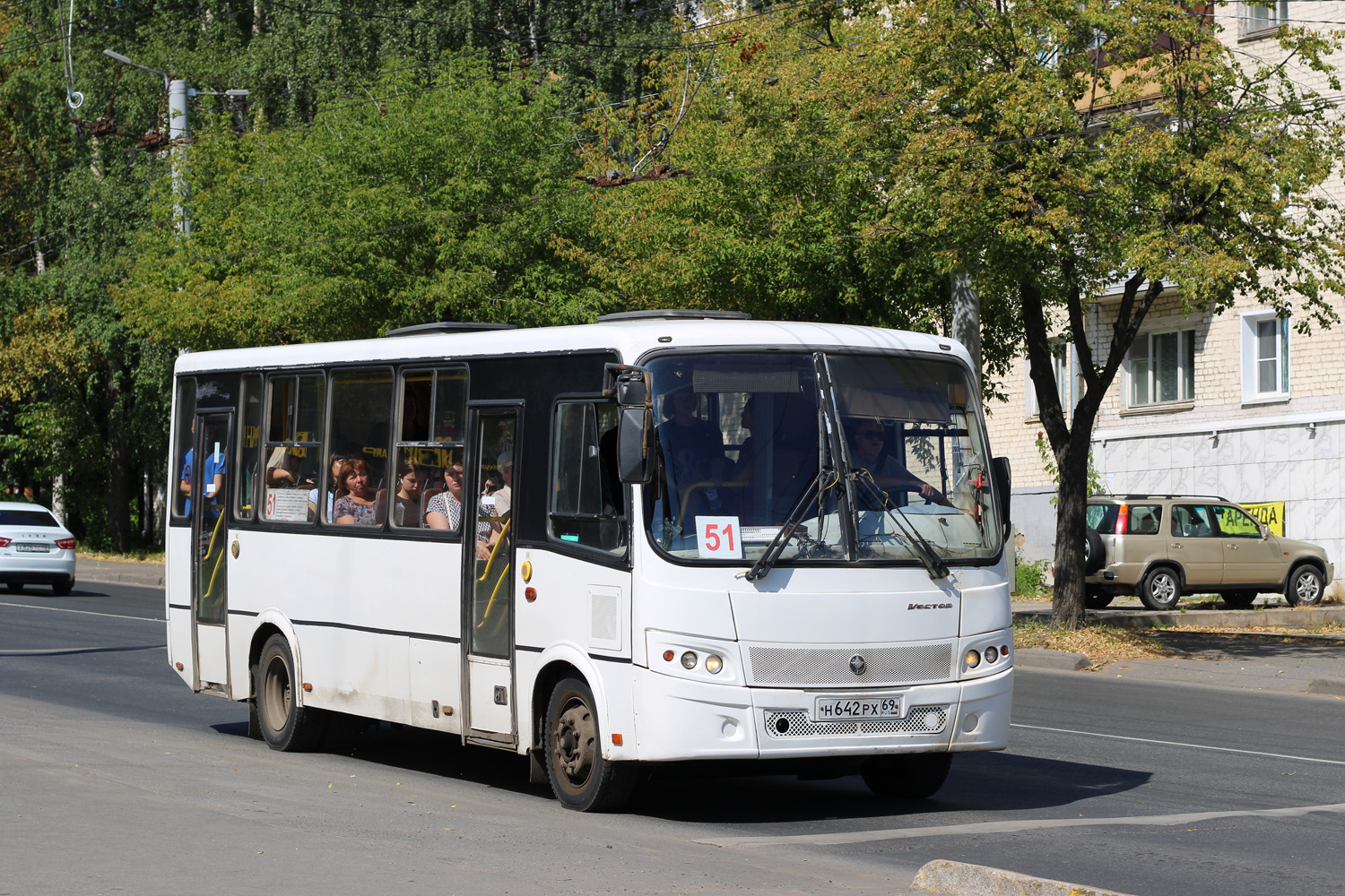 Кировская область, ПАЗ-320412-04 "Вектор" № Н 642 РХ 69