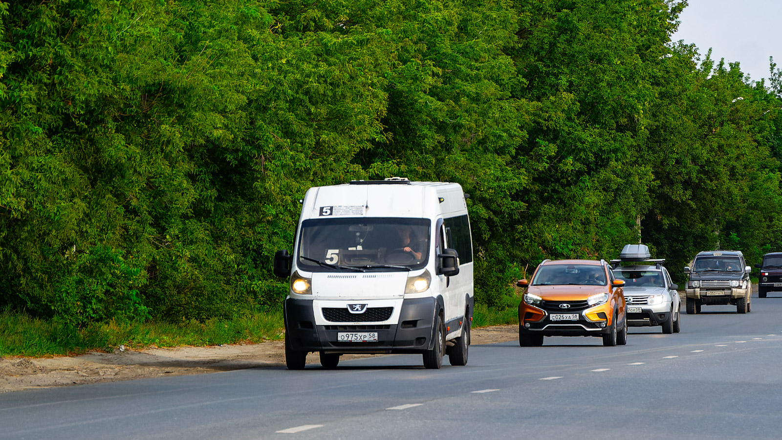 Пензенская область, Peugeot Boxer № О 975 ХР 58