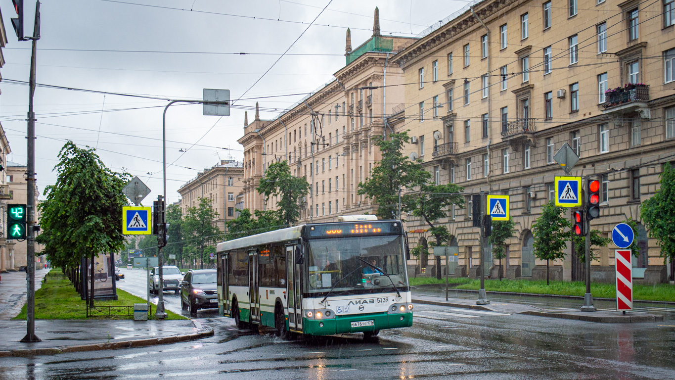 Санкт-Петербург, ЛиАЗ-5292.60 № 5139