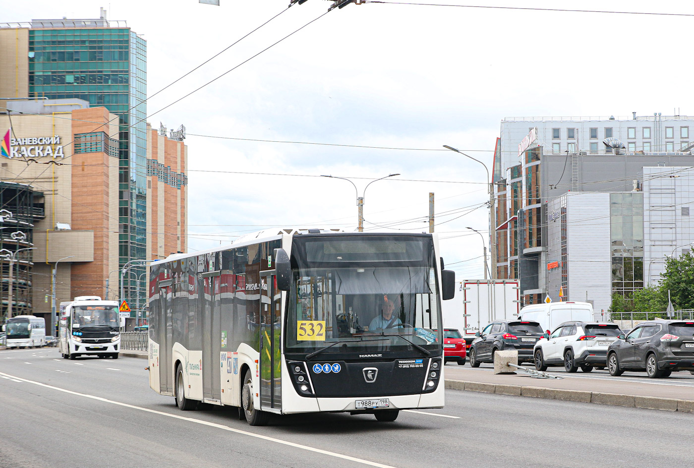 Санкт-Петербург, НефАЗ-5299-30-52 № Т 988 РУ 198