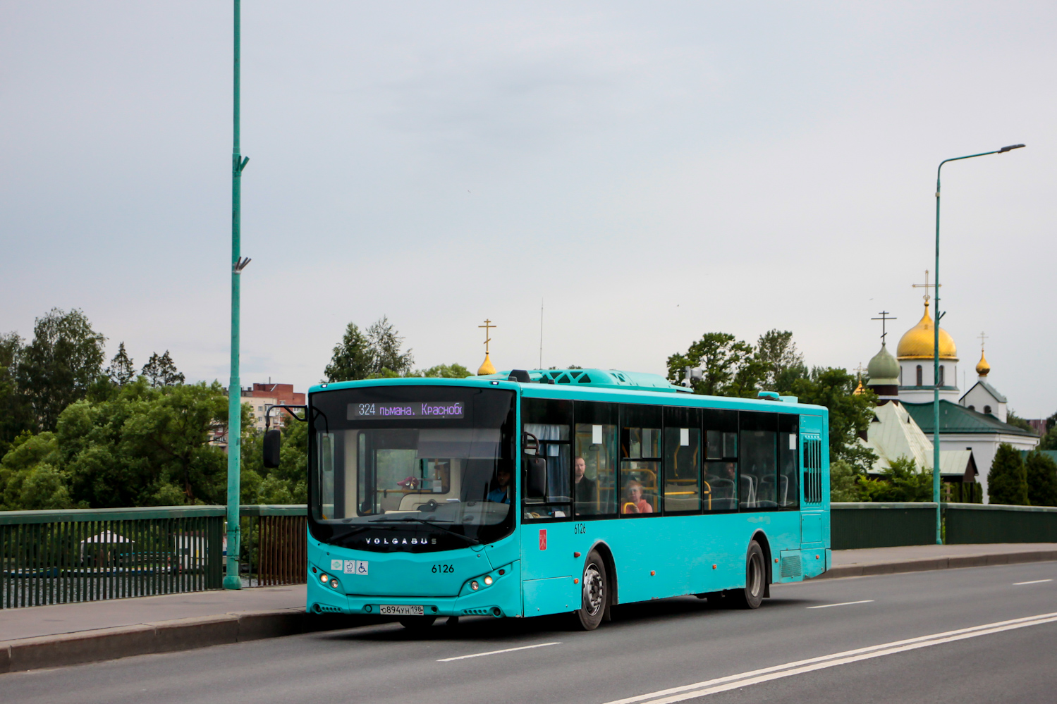 Санкт-Петербург, Volgabus-5270.G2 (LNG) № 6126