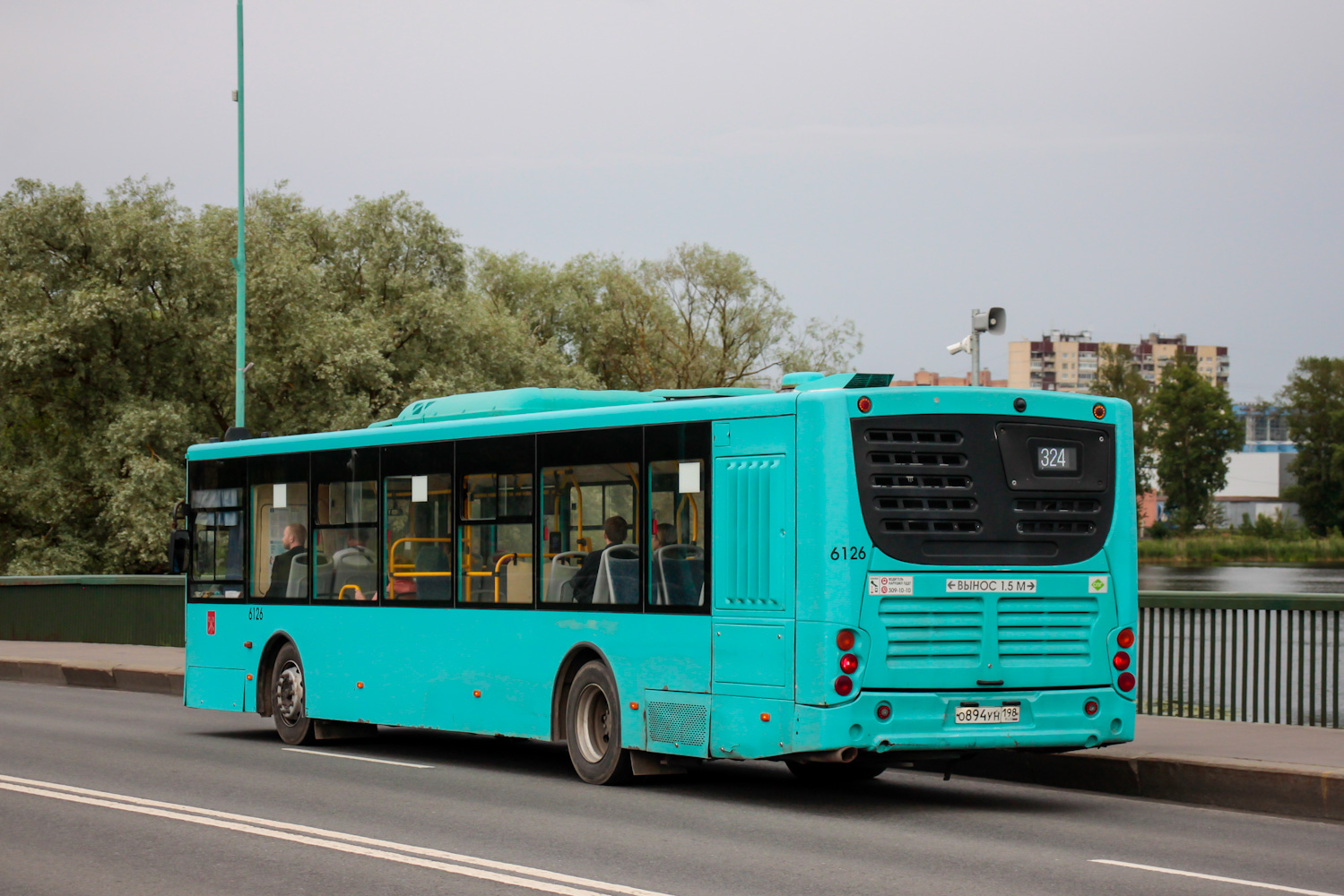 Санкт-Петербург, Volgabus-5270.G2 (LNG) № 6126