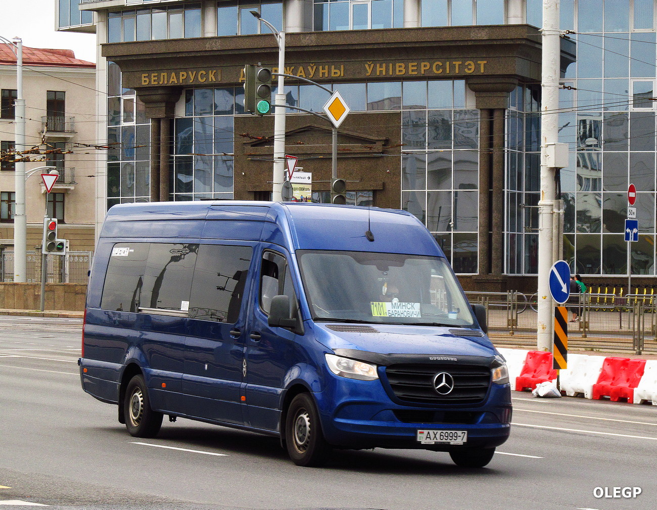 Минск, Mercedes-Benz Sprinter W907 316CDI № АХ 6999-7