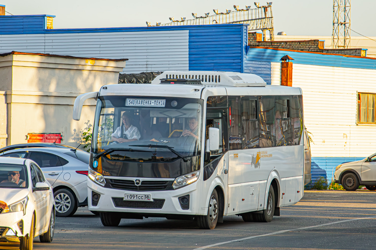 Пензенская область, ПАЗ-320405-04 "Vector Next" (межгород) № Т 091 СС 58