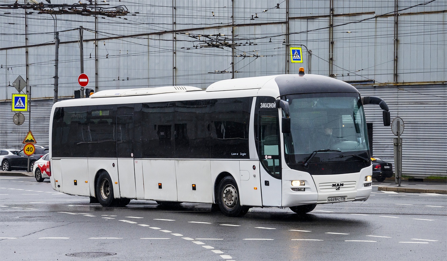 Санкт-Петербург, MAN R12 Lion's Regio ÜL314 № Н 449 РС 178