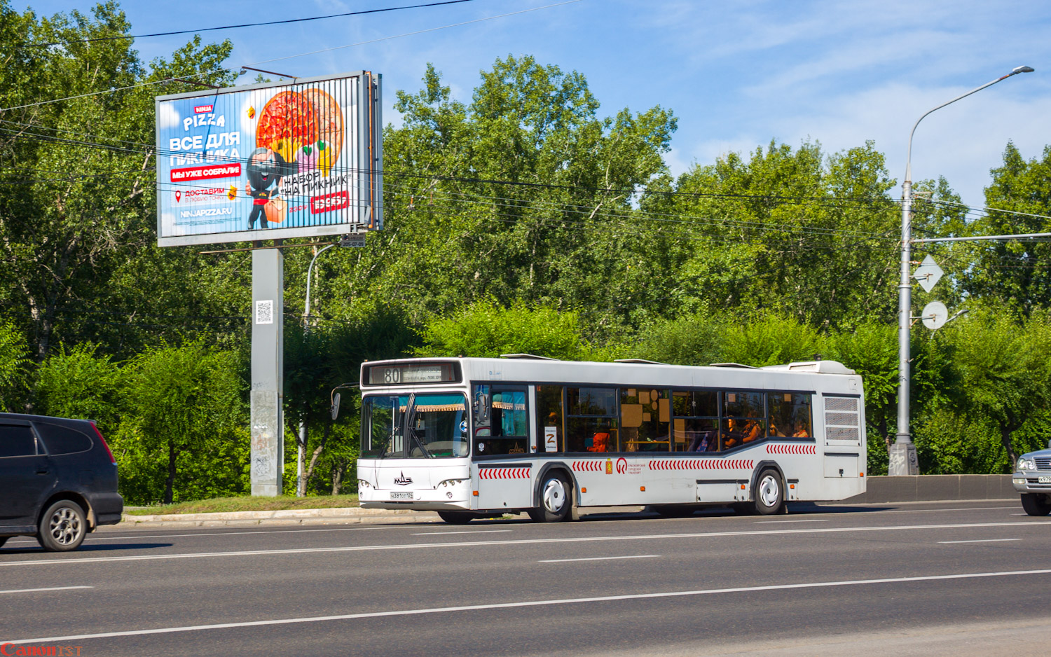 Красноярский край, МАЗ-103.486 № Н 381 ОТ 124