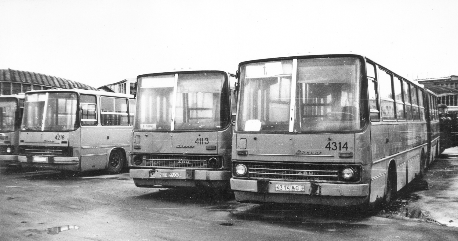 Saint Petersburg, Ikarus 280.33 # 4218; Saint Petersburg, Ikarus 280.33 # 4113; Saint Petersburg, Ikarus 280.33 # 4314