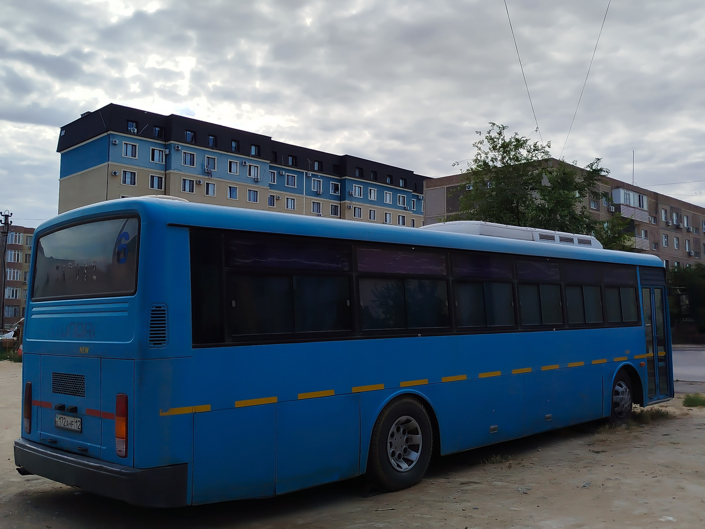Мангистауская область, Hyundai New Super AeroCity № 172 AHF 12