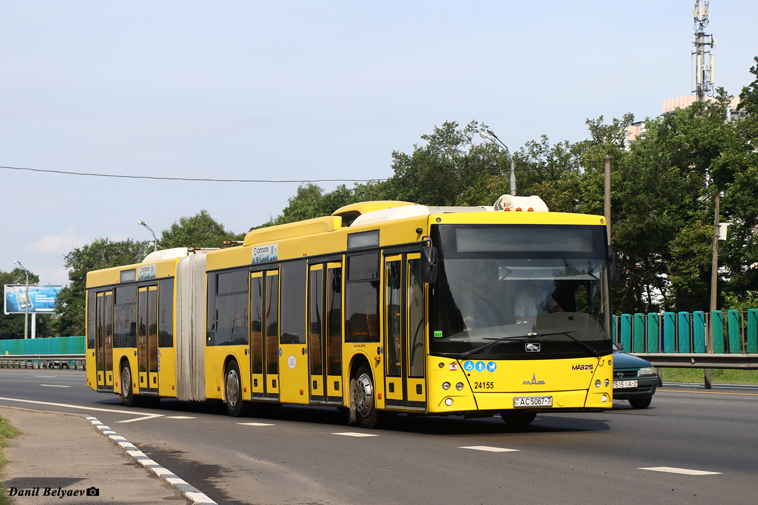 Минск, МАЗ-215.069 № 024155