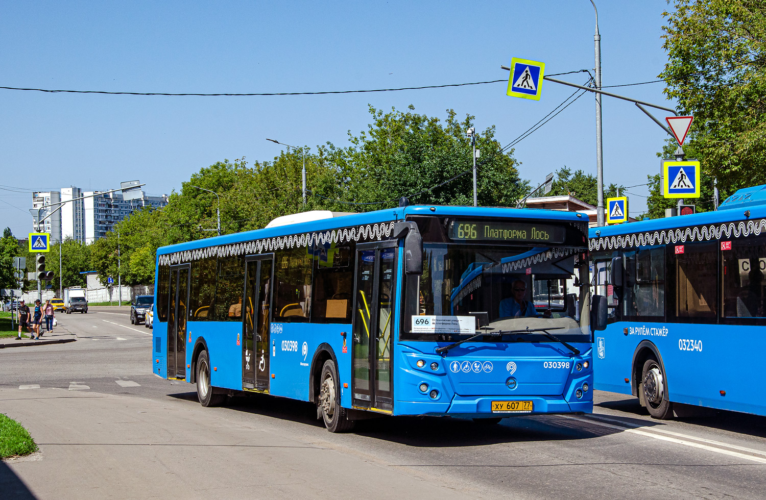 Moscow, LiAZ-5292.22 (2-2-2) # 030398