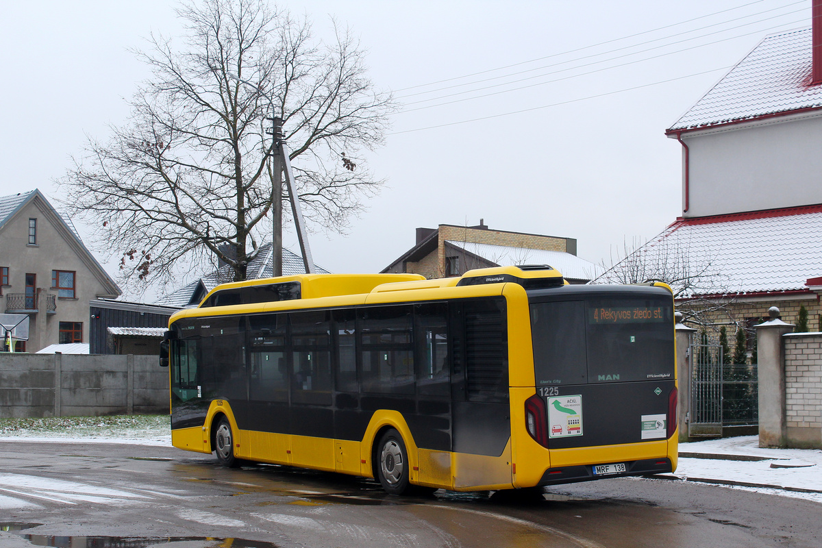 Литва, MAN 12C Lion's City 12 G NL280 EfficientHybrid № 1225