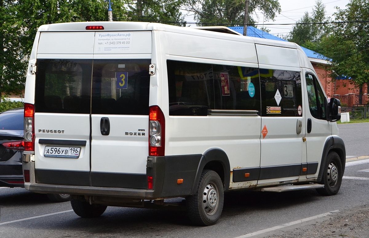 Свердловская область, IRITO Boxer L4H2 (Z8P) № А 596 УВ 196