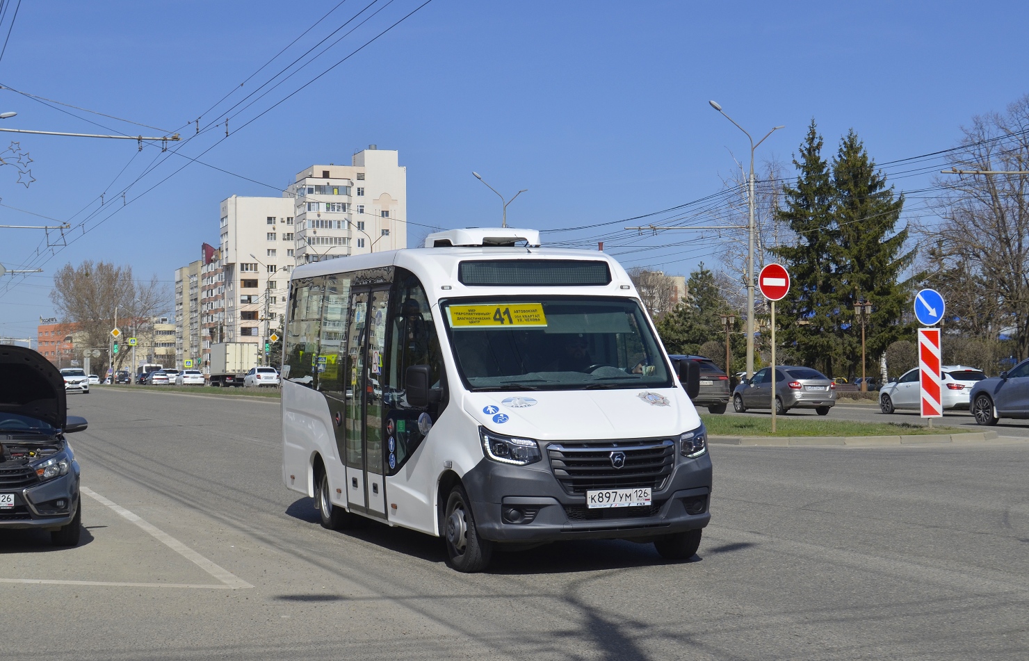 Stavropol region, GAZ-A68R52 City # К 897 УМ 126