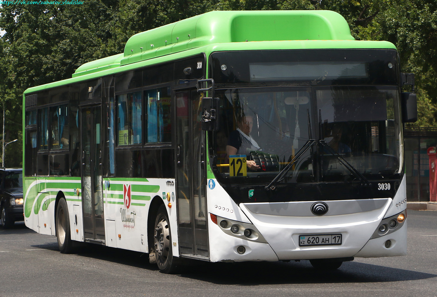 Шымкент, Yutong ZK6118HGA (СарыаркаАвтоПром) № 3030