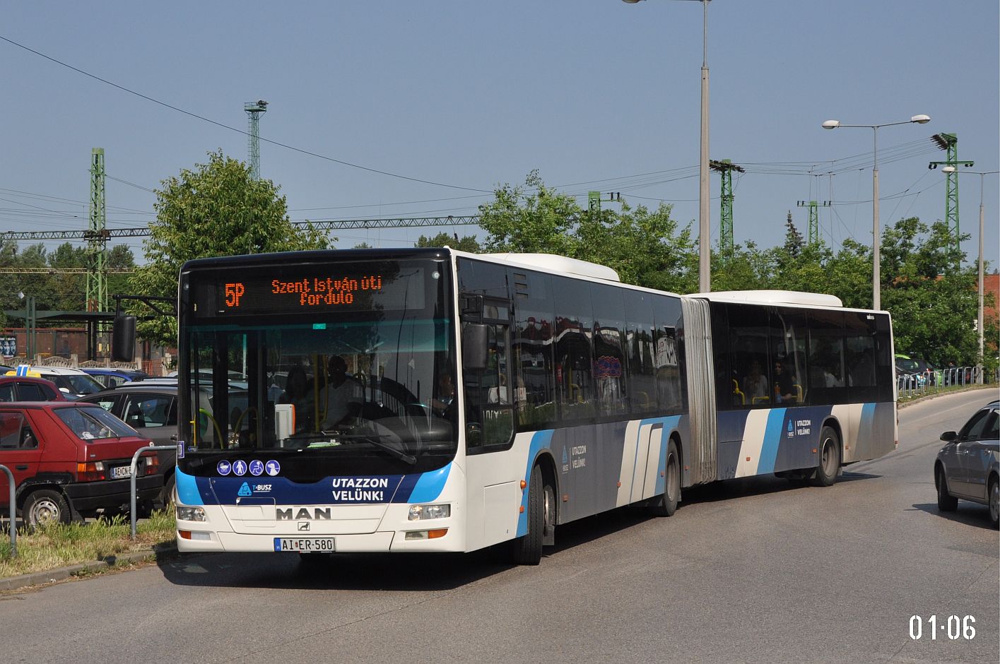 Венгрия, MAN A40 Lion's City GL NG323 № AI ER-580