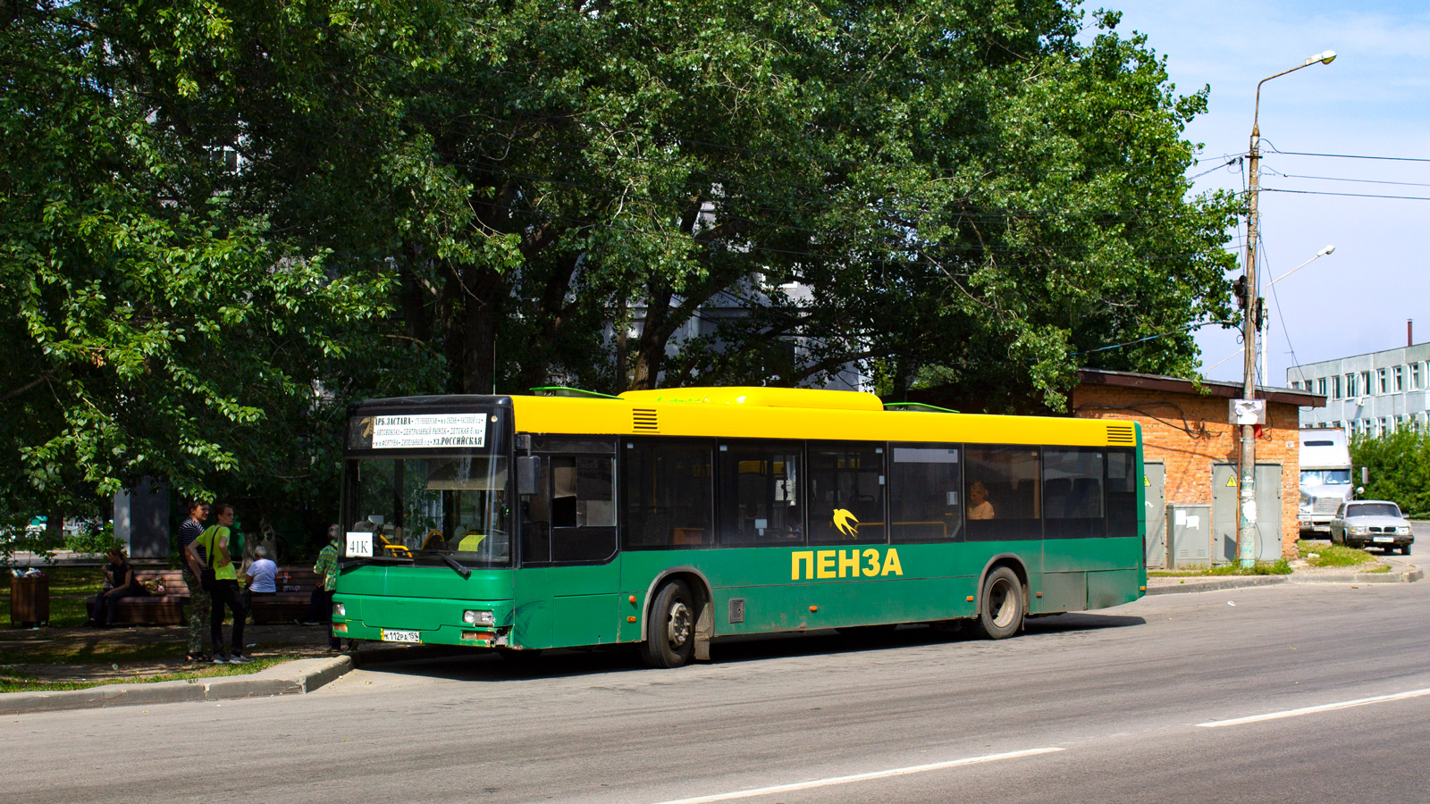 Пензенская область, MAN A21 NL**3 (ZNS) № К 112 РА 159