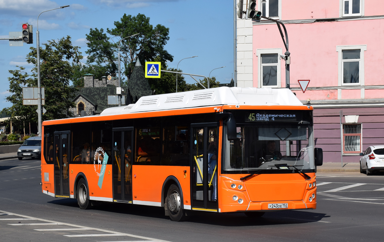 Нижегородская область, ЛиАЗ-5292.67 (CNG) № У 243 ОЕ 152