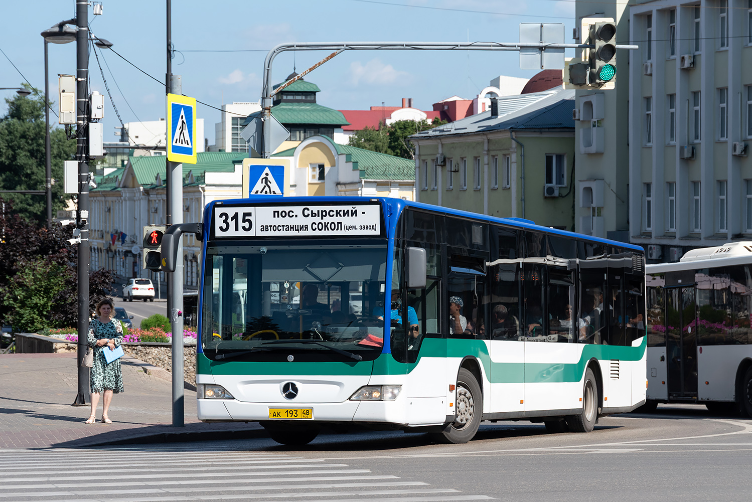 Липецкая область, Mercedes-Benz O530 Citaro facelift № АК 193 48